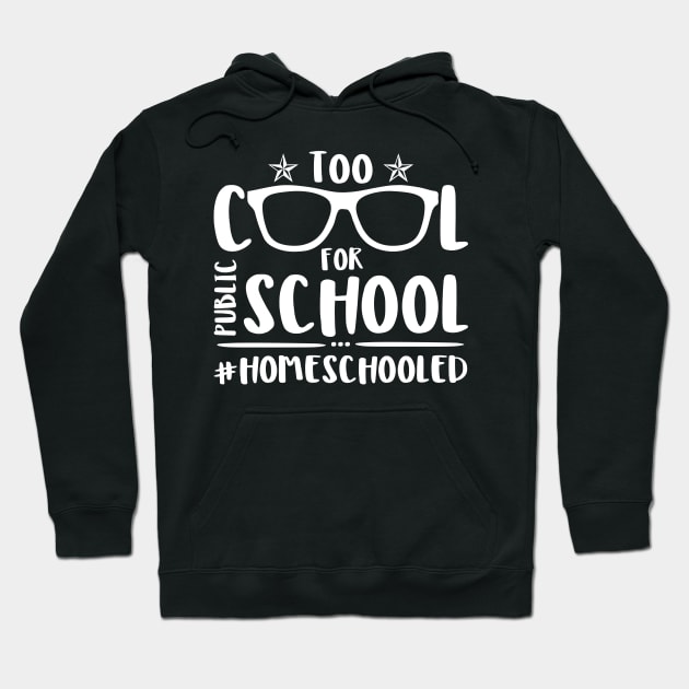 Too Cool For Public School Hoodie by SimonL